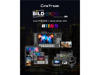Cinetreak представила свои новинки на Bild Expo 2025